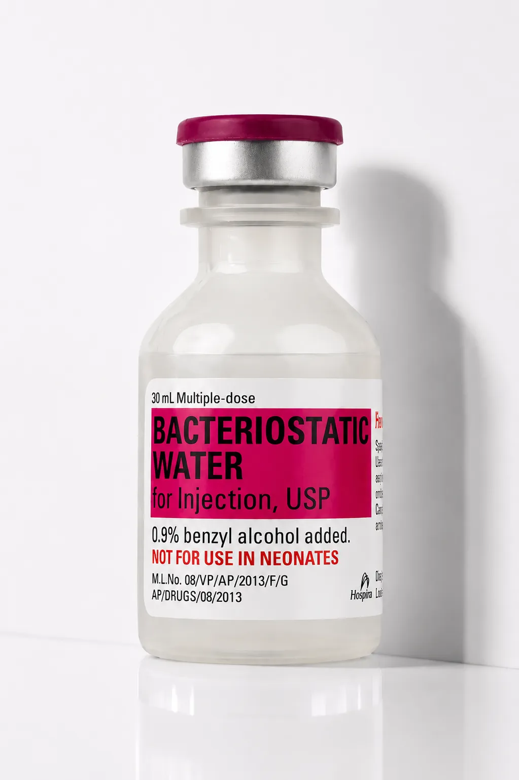 Reconstitution Solution research peptide vial